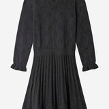 ABITO MISTO LANA CON COLLETTO ARRICCIATO W05GDRK00001 099 BONPOINT KIDS 