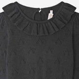 ABITO MISTO LANA CON COLLETTO ARRICCIATO W05GDRK00001 099 BONPOINT KIDS 