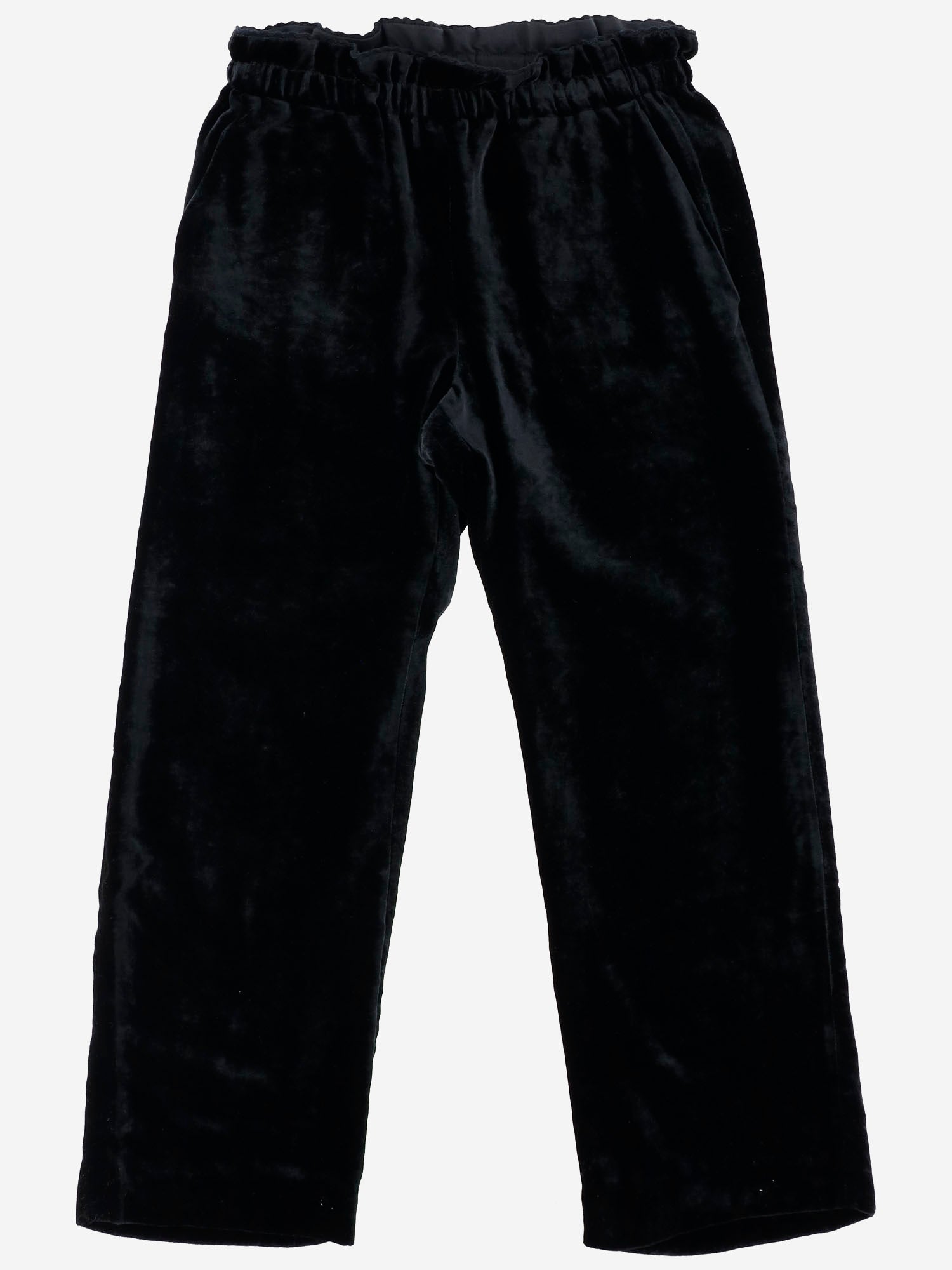 PANTALONI IN VISCOSA E SETA W05GPAW00008 099 BONPOINT KIDS 