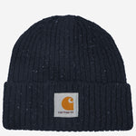 BEANIE IN LANA E COTONE CON LOGO I013193 3ATXX CARHARTT WIP 