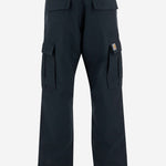 PANTALONI CARGO IN COTONE CON LOGO I032467 J002 CARHARTT WIP 