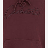 FELPA IN COTONE CON LOGO I035640 33KXX CARHARTT WIP 