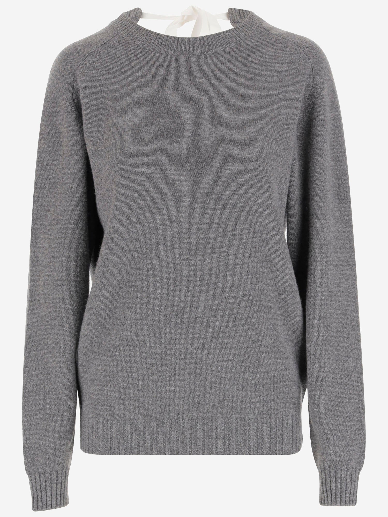 MAGLIONE IN CASHMERE 6251K2125402 CONCRETE CARVEN 