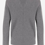 MAGLIONE IN CASHMERE 6251K2125402 CONCRETE CARVEN 