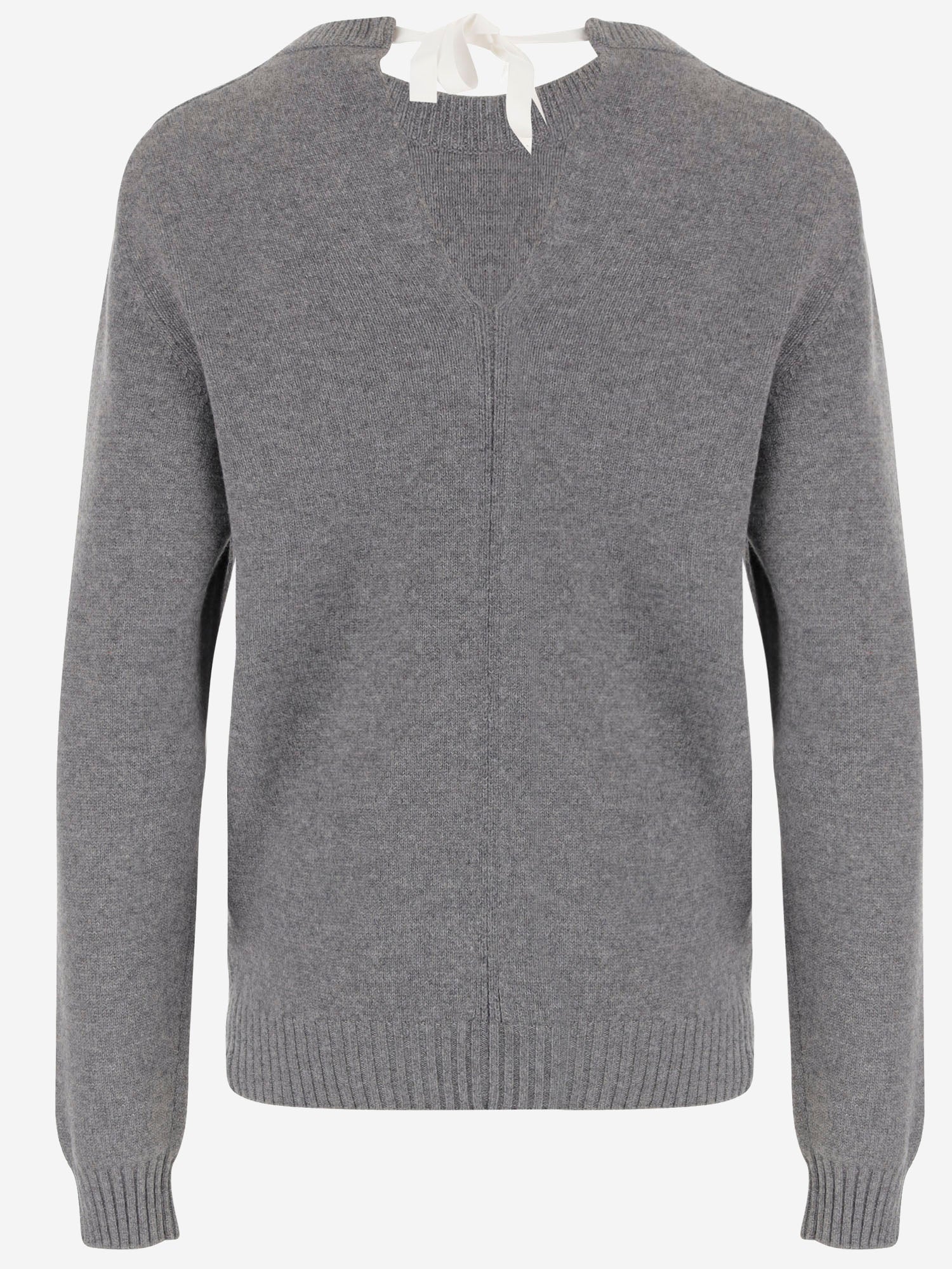MAGLIONE IN CASHMERE 6251K2125402 CONCRETE CARVEN 