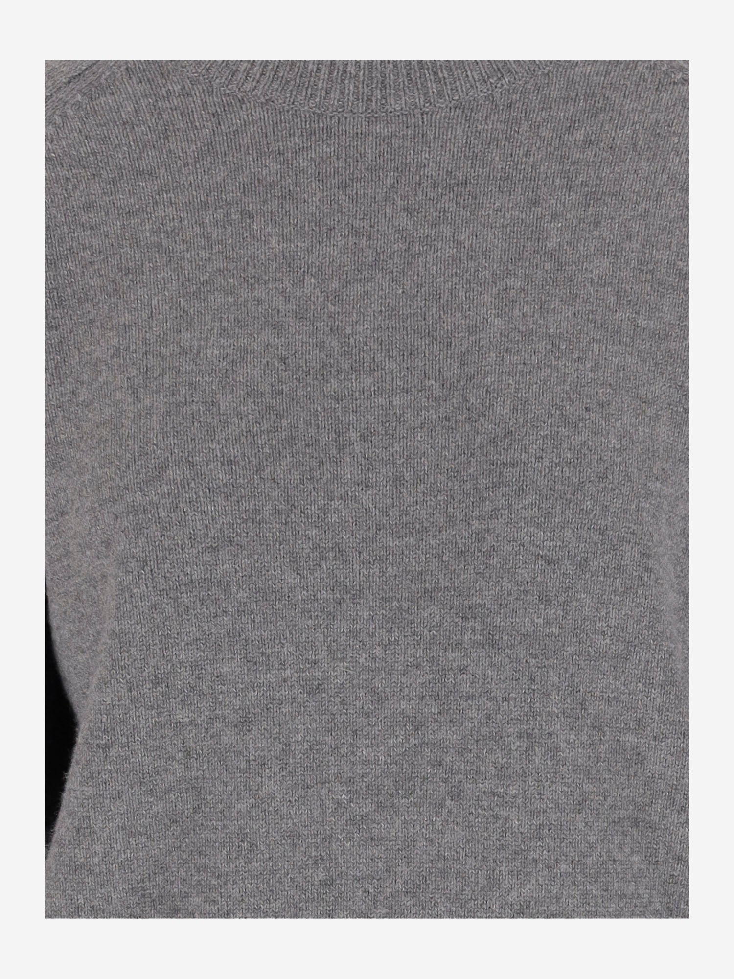 MAGLIONE IN CASHMERE 6251K2125402 CONCRETE CARVEN 