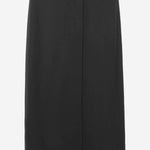 GONNA MIDI IN ACETATO E VISCOSA 6252K21098 DEEPBLACK CARVEN 