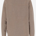 MAGLIONE IN CASHMERE 6252K21147 PEARL CARVEN 
