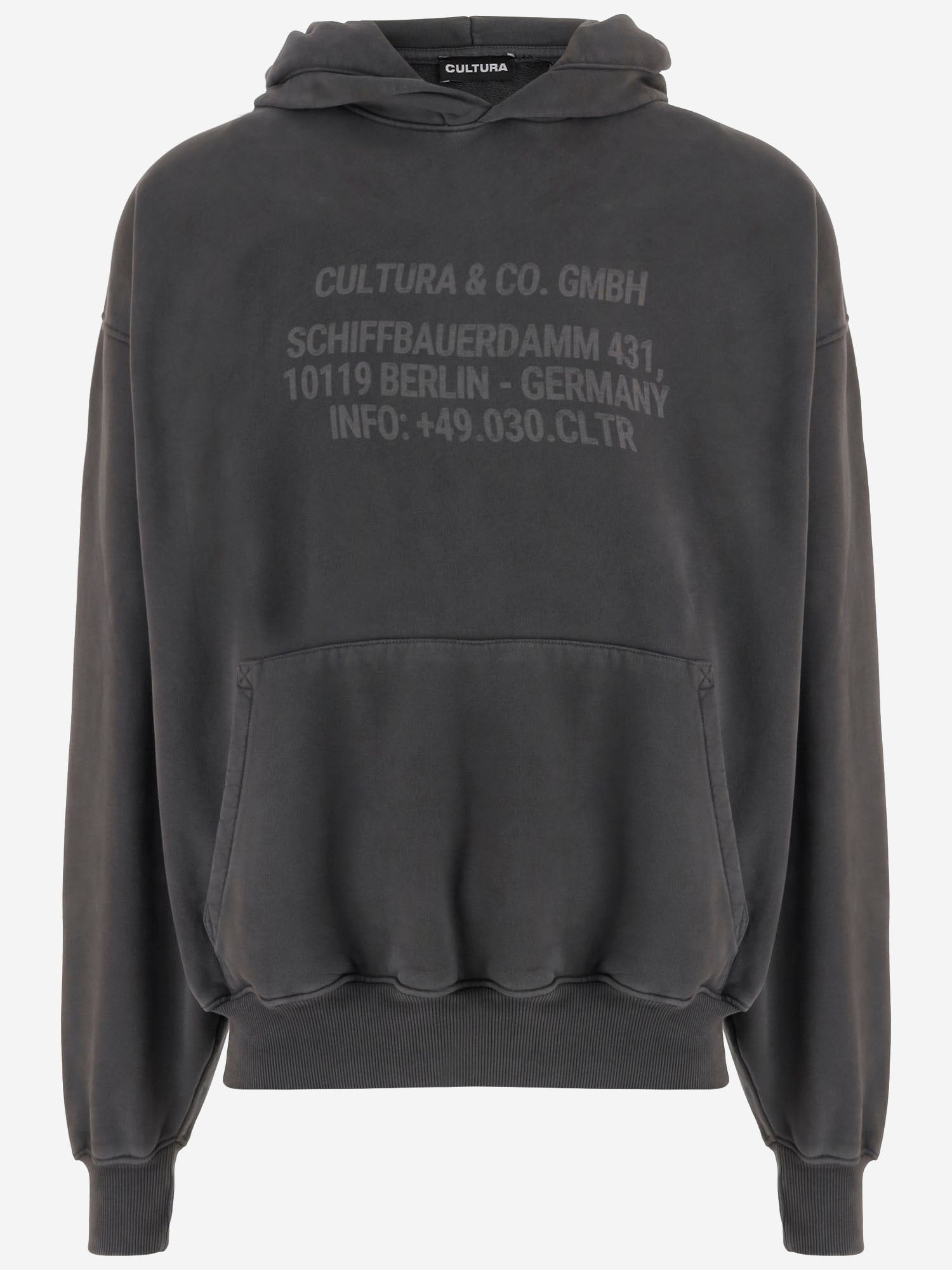 FELPA IN COTONE CON LOGO K004  CULTURA 