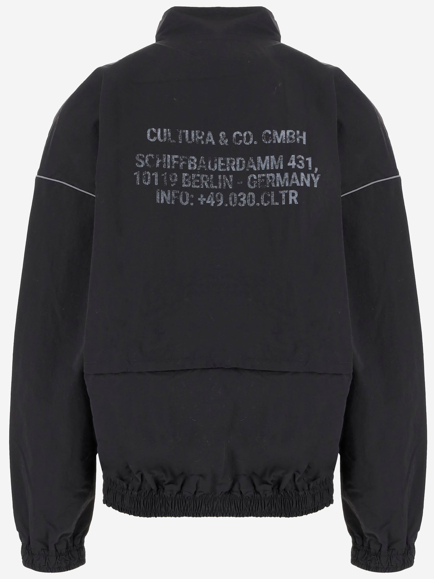 NYLON JACKET WITH LOGO V003  CULTURA 