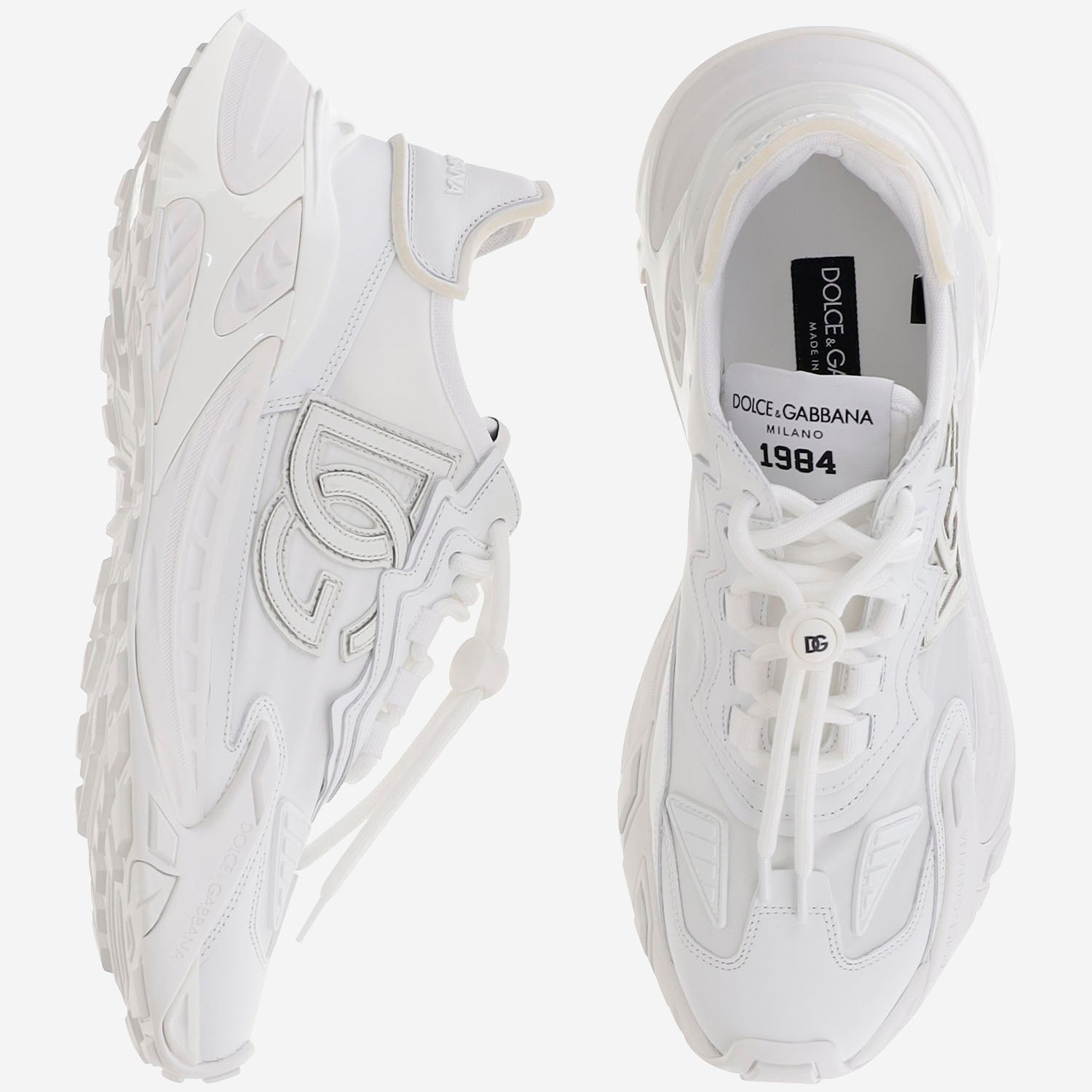 SNEAKERS CHUNKY CON LOGO RICAMATO CS2355 AG36389642 DOLCE & GABBANA 
