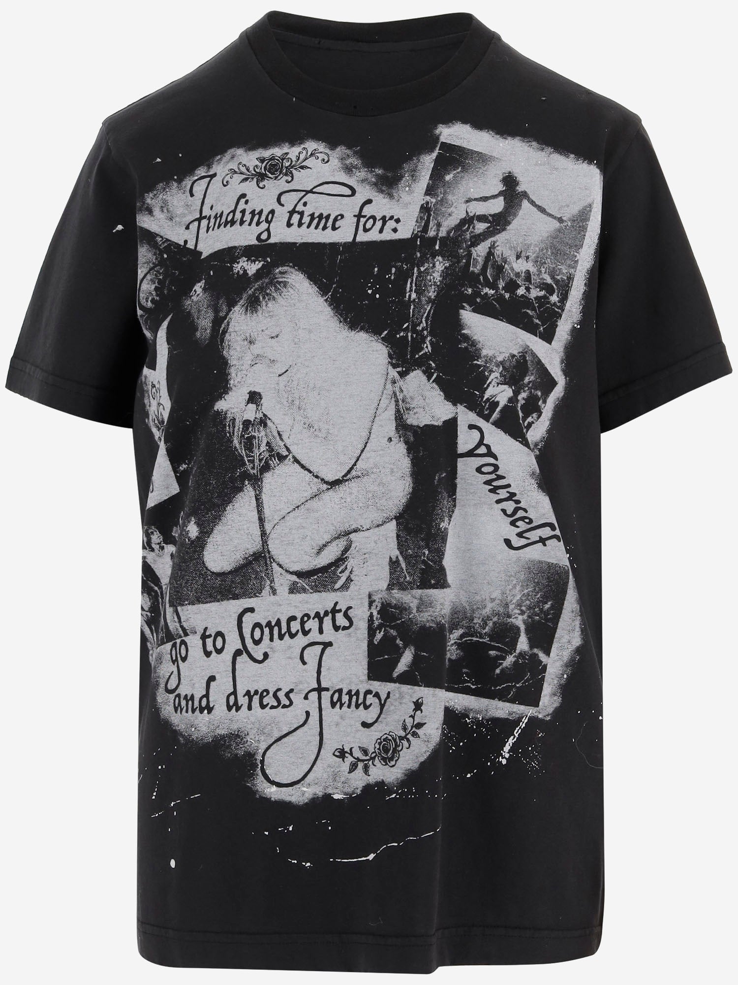 T-shirt in jersey di cotone con stampa F8V90T GDDH4S9000 DOLCE & GABBANA 