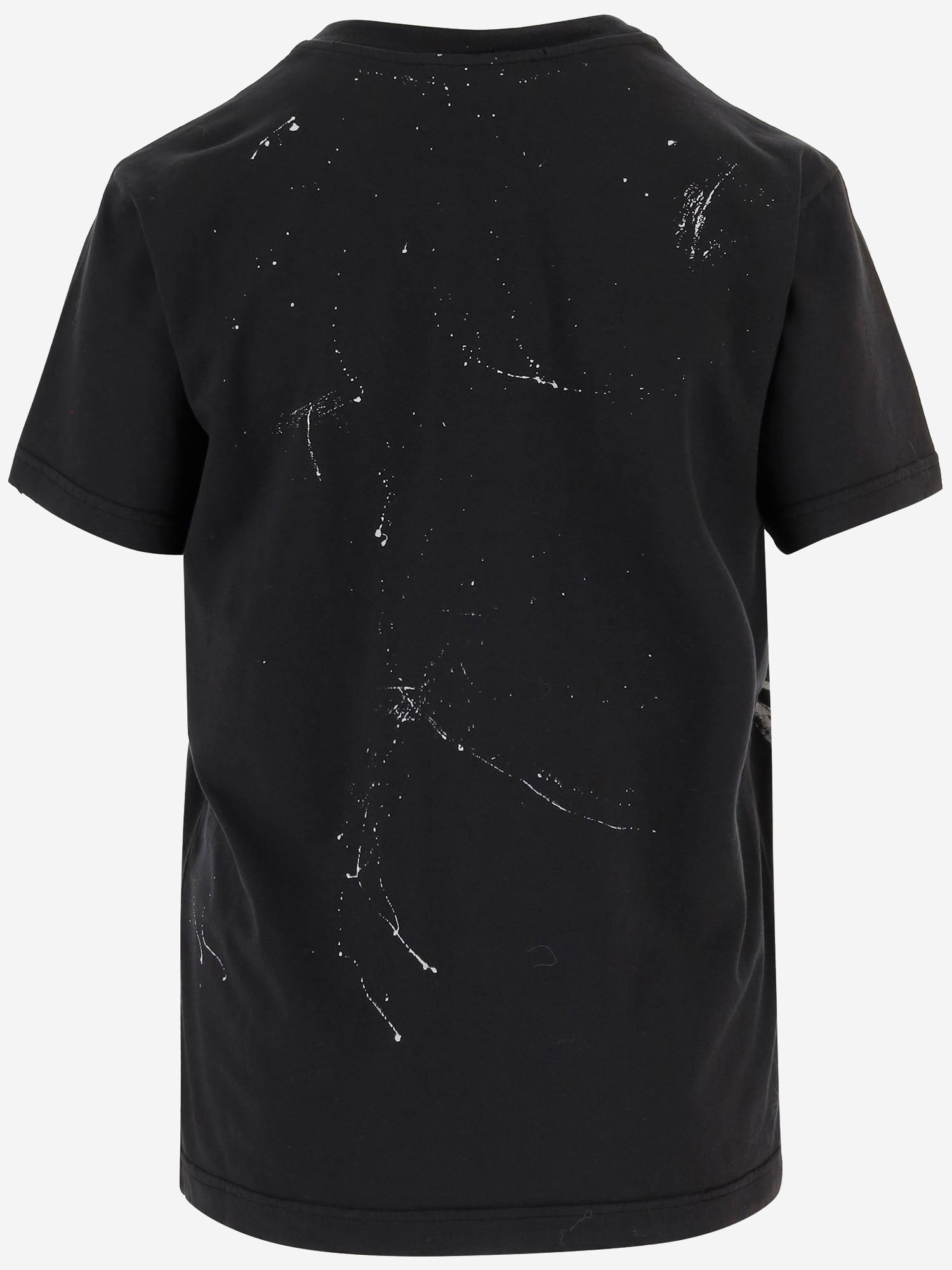 T-shirt in jersey di cotone con stampa F8V90T GDDH4S9000 DOLCE & GABBANA 