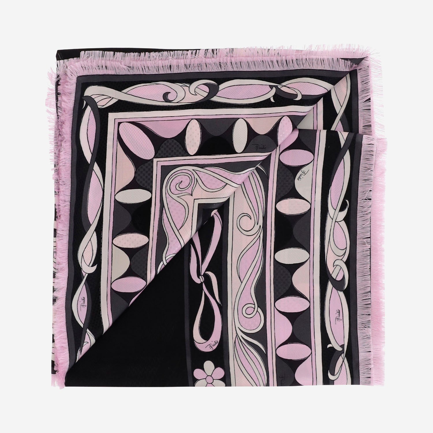 Foulard in seta con stampa 5UGB80 5UC221 EMILIO PUCCI 