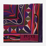 Foulard in seta con stampa 5UGB80 5UC222 EMILIO PUCCI 