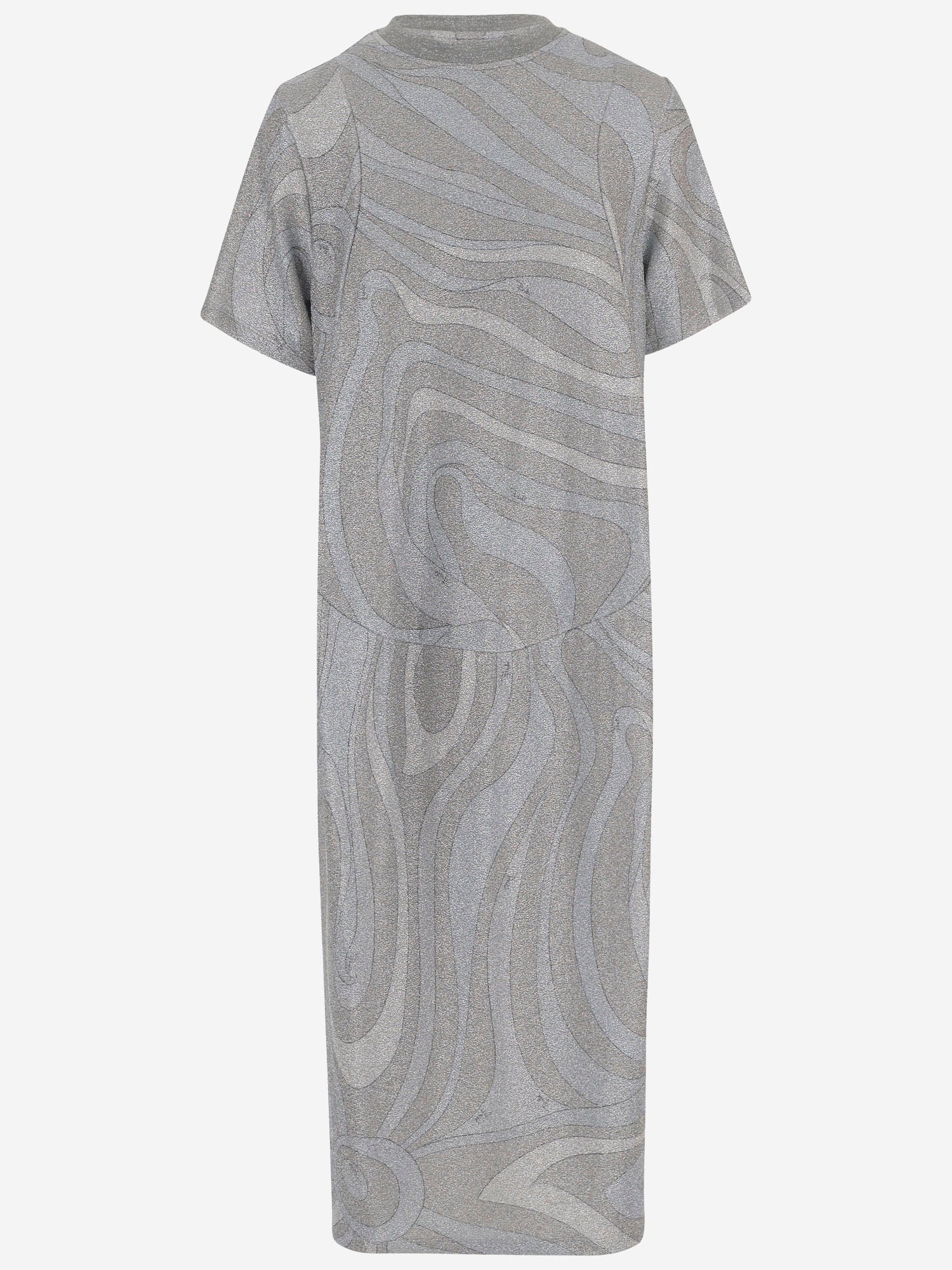 ABITO IN NYLON STRETCH STAMPATO CON MOTIVO ASTRATTO 5UJH10 5U767987 EMILIO PUCCI 