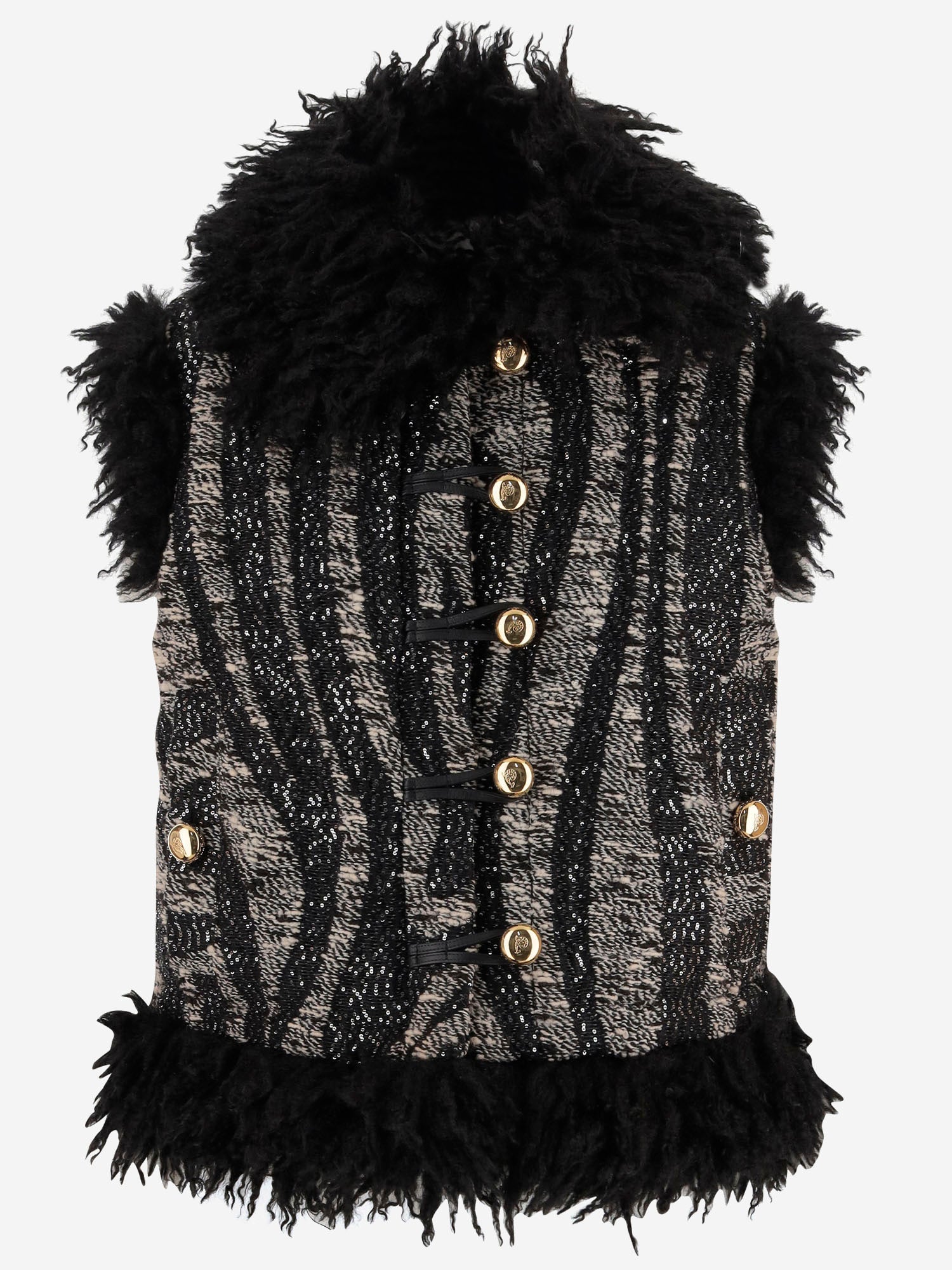 GILET IN MISTO LANA CON STAMPA ASTRATTA 5URB50 5U701J70 EMILIO PUCCI 