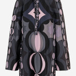 ABITO IN SETA CON STAMPA GEOMETRICA 5URG20 5U881023 EMILIO PUCCI 