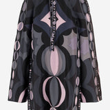 ABITO IN SETA CON STAMPA GEOMETRICA 5URG20 5U881023 EMILIO PUCCI 