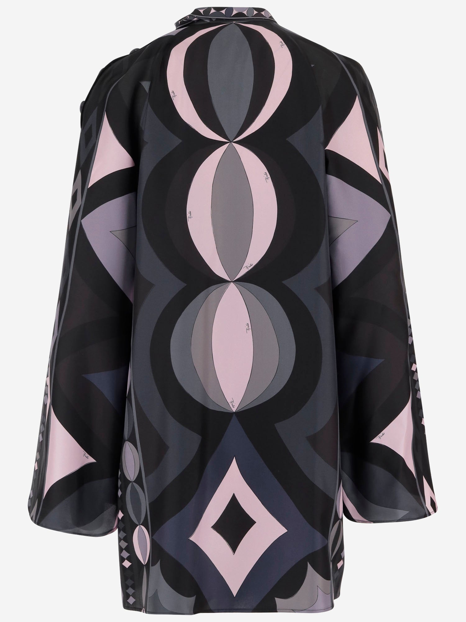 ABITO IN SETA CON STAMPA GEOMETRICA 5URG20 5U881023 EMILIO PUCCI 