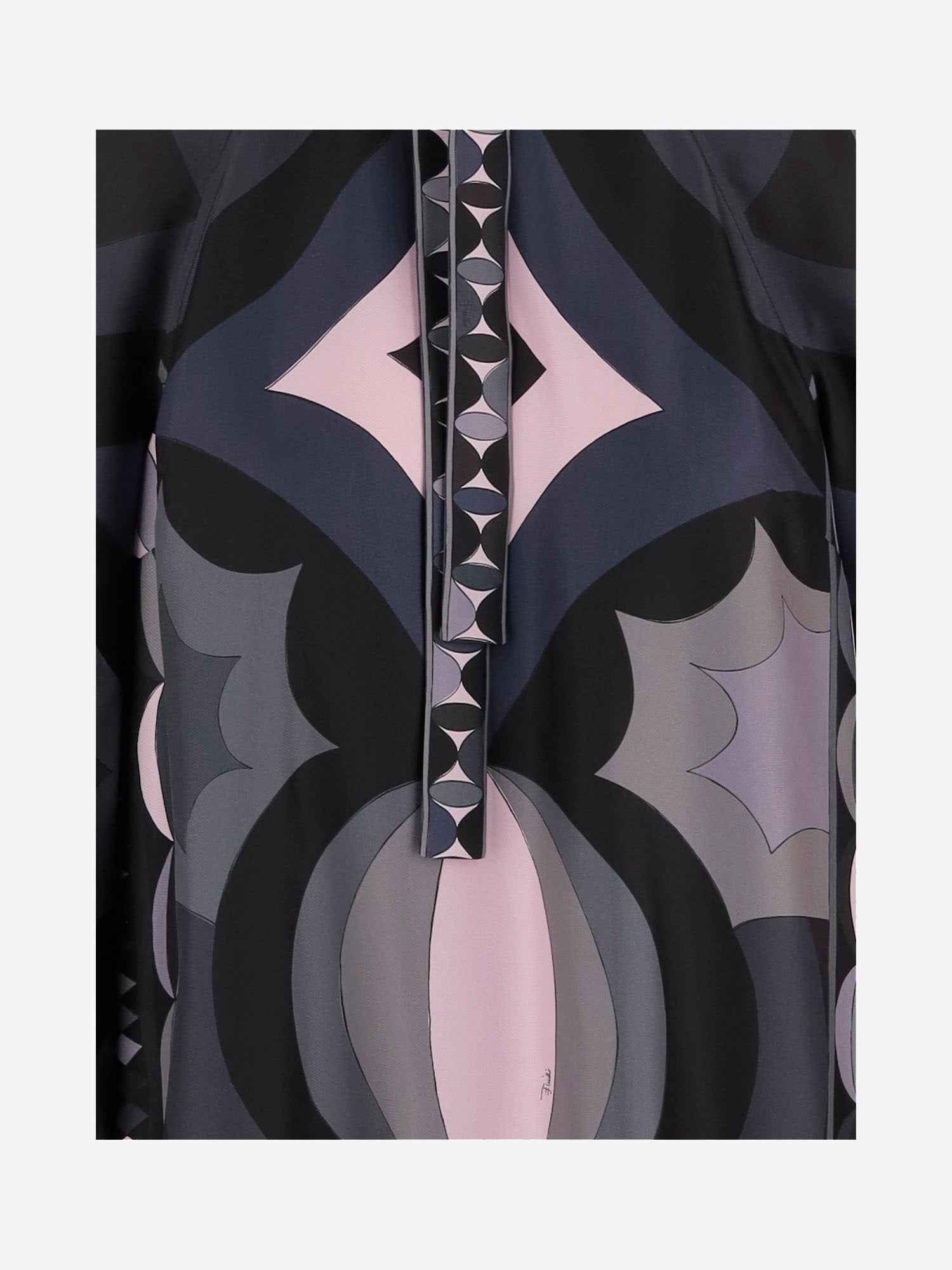 ABITO IN SETA CON STAMPA GEOMETRICA 5URG20 5U881023 EMILIO PUCCI 