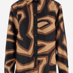 CAMICIA IN SETA CON STAMPA LABIRINTO 5URJ09 5U741049 EMILIO PUCCI 
