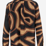 CAMICIA IN SETA CON STAMPA LABIRINTO 5URJ09 5U741049 EMILIO PUCCI 