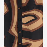 CAMICIA IN SETA CON STAMPA LABIRINTO 5URJ09 5U741049 EMILIO PUCCI 