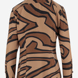 CAMICIA IN SETA CON STAMPA LABIRINTO 5URJ25 5U741050 EMILIO PUCCI 