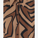 CAMICIA IN SETA CON STAMPA LABIRINTO 5URJ25 5U741050 EMILIO PUCCI 