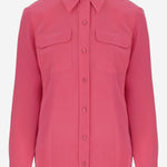 CAMICIA SIGNATURE IN SETA Q23E231 RASPBERRYSORBET EQUIPMENT 
