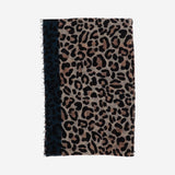 SCIARPA MAILA IN CASHMERE CON MOTIVO ANIMALIER 2076 98110 FALIERO SARTI 