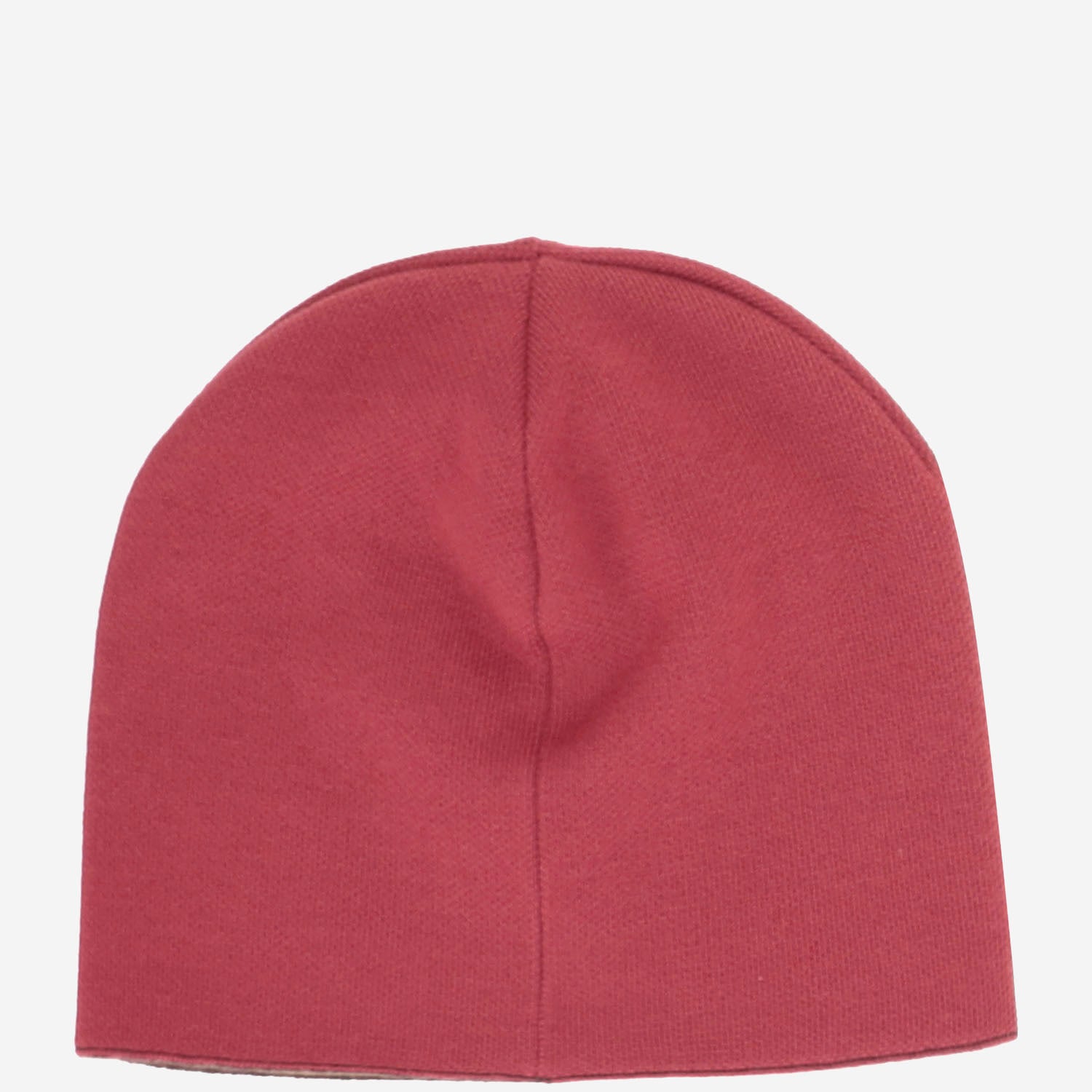 BEANIE REVERSIBILE IN LANA CON LOGO JUP038 AV78F1TH6 FENDI KIDS 