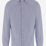 CAMICIA IN COTONE CON MOTIVO A RIGHE BP12G7T W015607 GHERARDI 