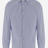 CAMICIA IN COTONE CON MOTIVO A RIGHE BP12G7T W015607 GHERARDI 
