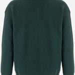 MAGLIONE IN LANA E CASHMERE CON COLLETTO A COSTE GM002191 AF20324UB002 GIORGIO ARMANI 