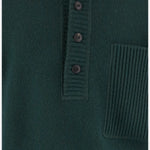 MAGLIONE IN LANA E CASHMERE CON COLLETTO A COSTE GM002191 AF20324UB002 GIORGIO ARMANI 