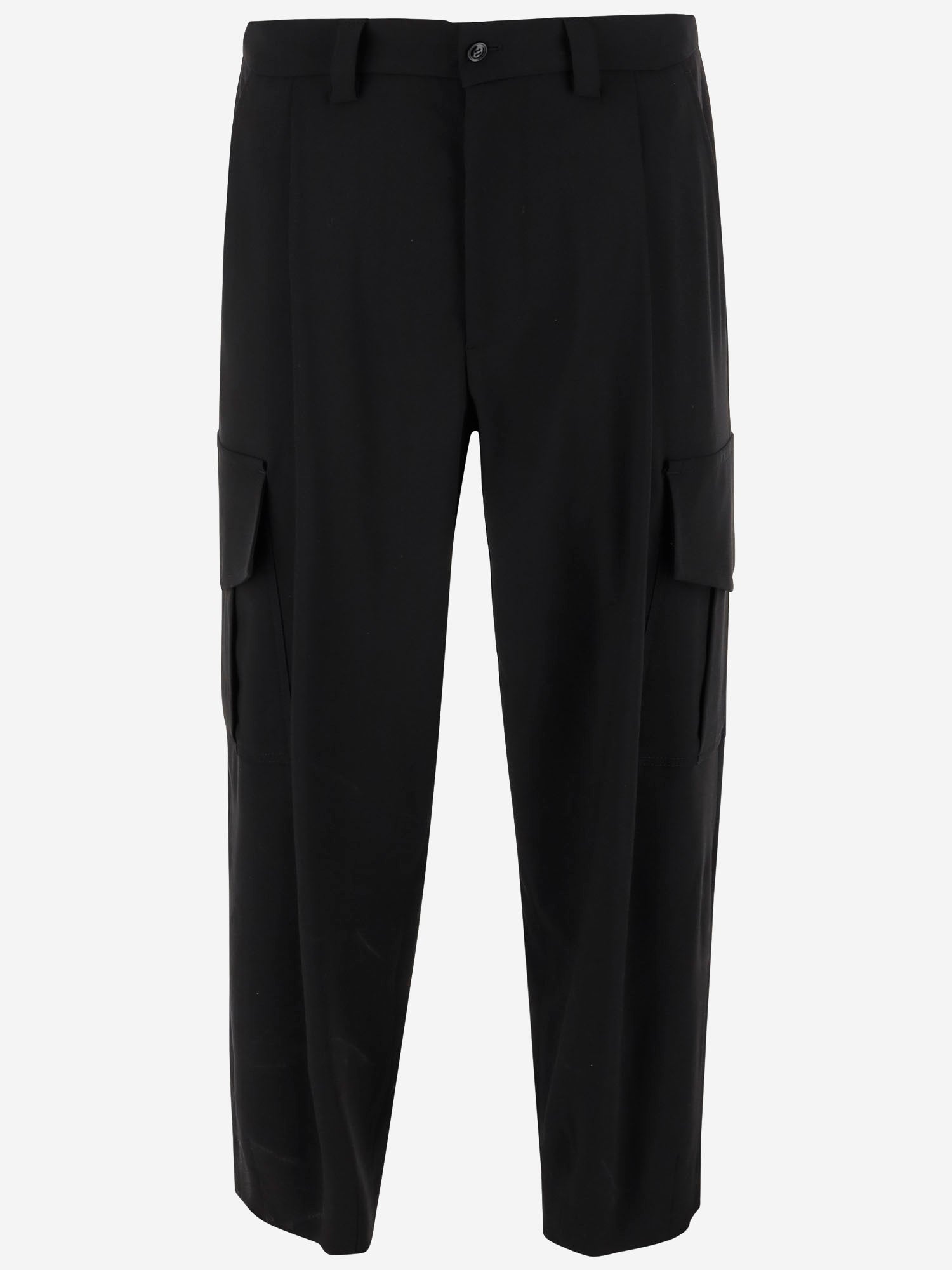PANTALONI CARGO IN LANA GM002252 TE10043UC001 GIORGIO ARMANI 