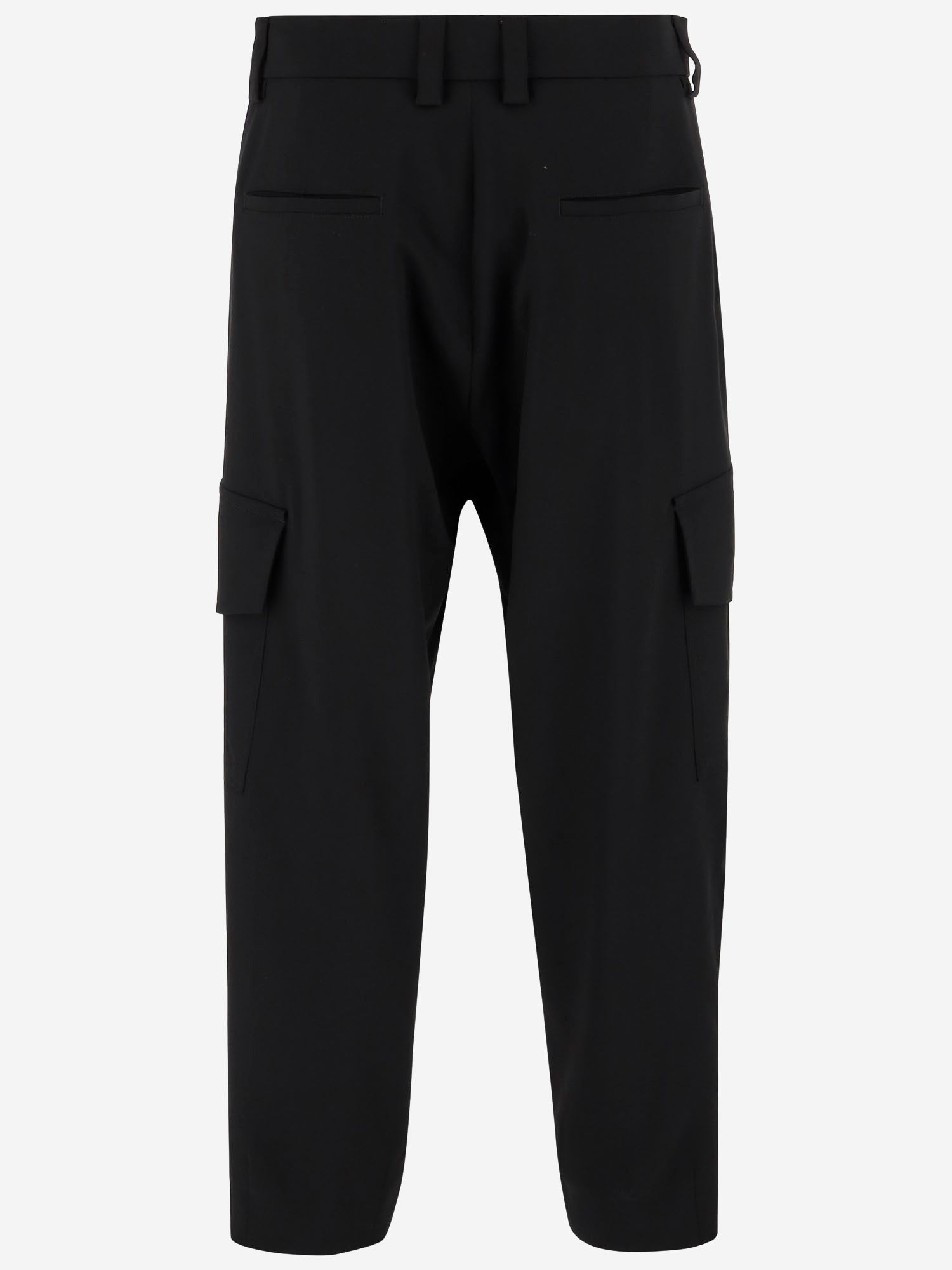 PANTALONI CARGO IN LANA GM002252 TE10043UC001 GIORGIO ARMANI 