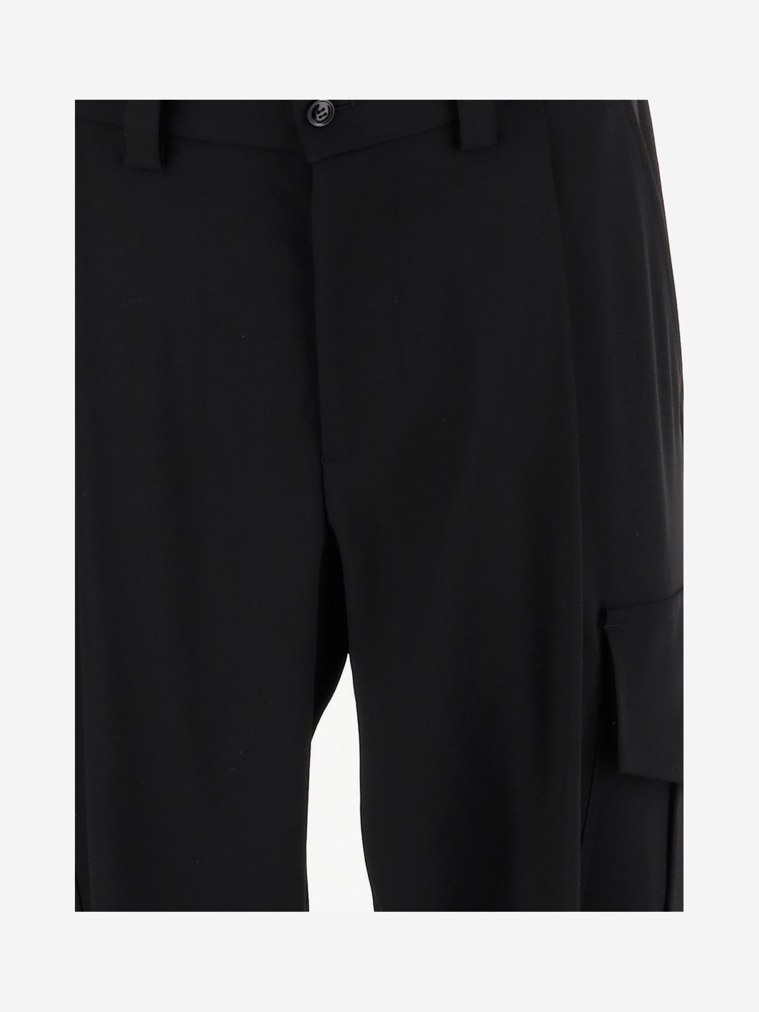 PANTALONI CARGO IN LANA GM002252 TE10043UC001 GIORGIO ARMANI 