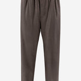 Pantaloni in misto lana stretch con pinces GM002253 TE11804M1198 GIORGIO ARMANI 