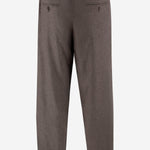 Pantaloni in misto lana stretch con pinces GM002253 TE11804M1198 GIORGIO ARMANI 