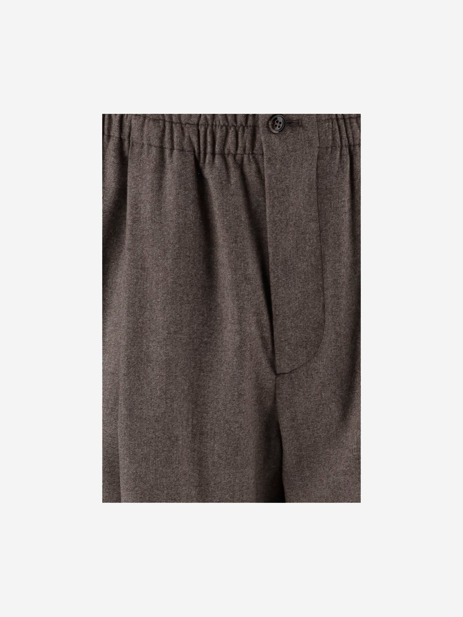 Pantaloni in misto lana stretch con pinces GM002253 TE11804M1198 GIORGIO ARMANI 