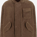 GIACCA IN COTONE E LINO GM002274 TE17668U6203 GIORGIO ARMANI 