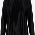 MAGLIA IN SETA EFFETTO LUCIDO GW001580 TE15808UC001 GIORGIO ARMANI 