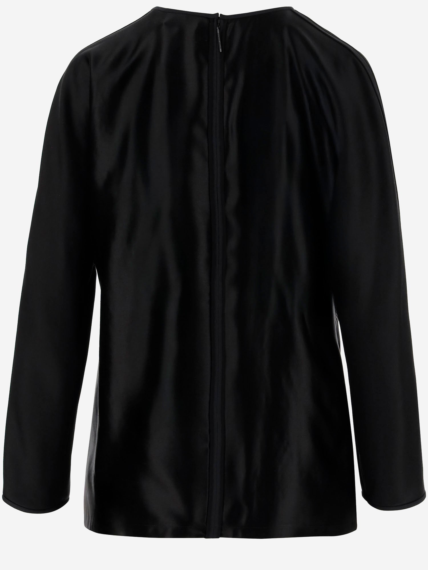 MAGLIA IN SETA EFFETTO LUCIDO GW001580 TE15808UC001 GIORGIO ARMANI 