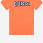 T-SHIRT IN COTONE CON LOGO 547559 XJHFG7195 GUCCI KIDS 