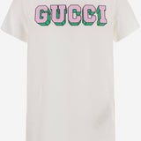 T-SHIRT IN COTONE CON LOGO 547559 XJHFG9214 GUCCI KIDS 