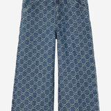 PANTALONI IN DENIM GG 808305 XDC6G4266 GUCCI KIDS 