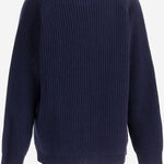 CARDIGAN IN LANA CON BANDE A CONTRASTO 823399 XKEXL4551 GUCCI KIDS 